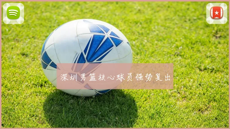深圳男篮核心球员强势复出
